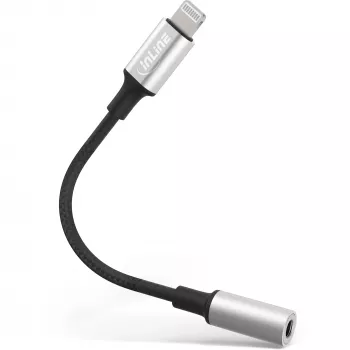 InLine Lightning Audio Adapter Cable 0.1m