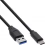 InLine 40pcs. Bulk-Pack USB 3.2 cable, USB Type-C to A plug, black, 2m