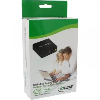 Audio Converter Digital to Analog InLine 65002K