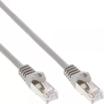 InLine Patch Cable F/UTP Cat.5e grey 1.5m