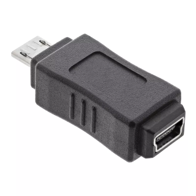 InLine Micro USB Adapter Micro-B male / Mini USB 5 Pin female