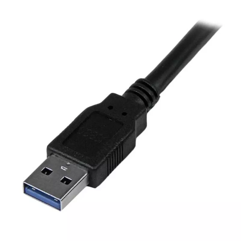 StarTech.com 3m Black SuperSpeed USB 3.0 Cable A to B - M/M, 3 m, USB A, USB B, USB 3.2 Gen 1 (3.1 Gen 1), Male/Male, Black