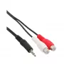 Audio cable 2x RCA female InLine 89941 3.5mm Stereo male 2m