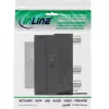 InLine Scart Adapter Scart male / 3x RCA and S-VHS video in / out
