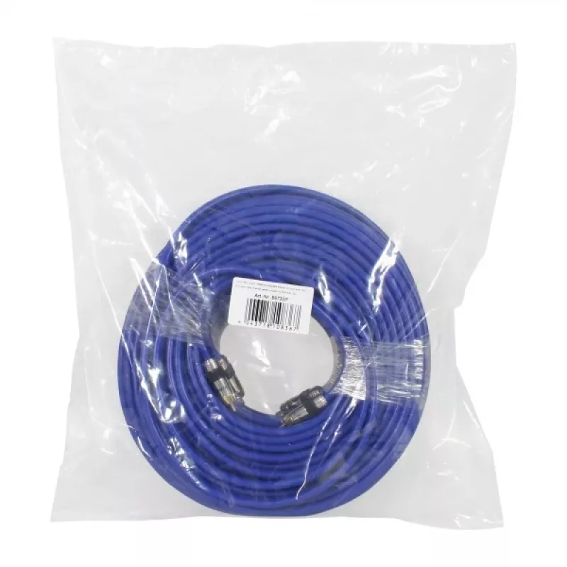 InLine Premium RCA Audio Cable 2x RCA male / male gold plated 15m