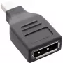 InLine DisplayPort Adapter, mini DisplayPort male / DisplayPort female, 4K/60Hz