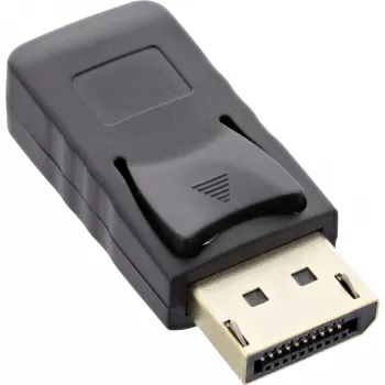 InLine DisplayPort Adapter, DisplayPort male / mini DisplayPort female, 4K/60Hz