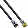 InLine Patch cable, U/UTP, Cat.6A, halogen-free, AWG23 copper, black 40m