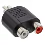 InLine Audio Adapter RCA male / 2x RCA female 99310