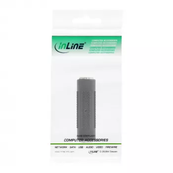 Audio Adapter 3.5mm female/female Stereo InLine 99306