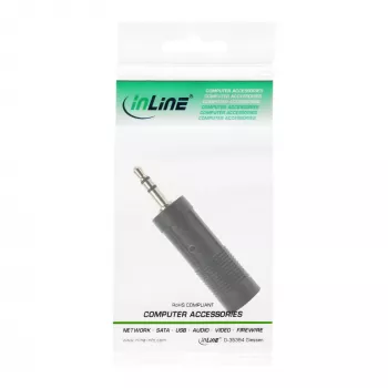InLine Audio Adapter 3.5mm male / 6.3mm Stereo female