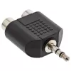 Audio Adapter 3.5mm male / 2x RCA Stereo female InLine 99302