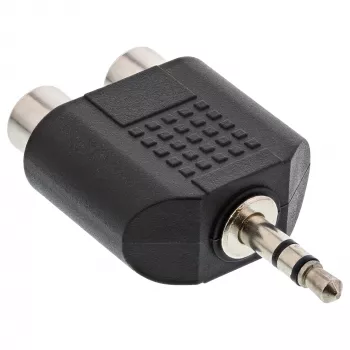 Audio Adapter 3.5mm male / 2x RCA Stereo female InLine 99302