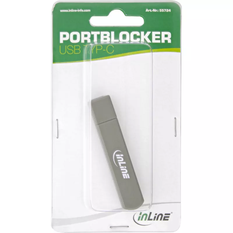 Laptop port blocker InLine 55724 USB-C 6 port blockers included