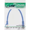 InLine Patch Cable SF/UTP Cat.5e blue 0.25m