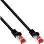 InLine Patch Cable S/FTP PiMF Cat.6 250MHz PVC copper black 2m