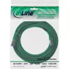 InLine Patch Cable S/FTP PiMF Cat.6A halogen free 500MHz green 20m