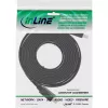 InLine HDMI Flat Cable High Speed Cable with Ethernet gold plated black 10m