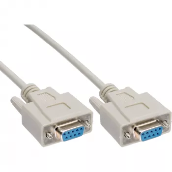 InLine serial cable DB9 female / female direct 3m