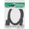 InLine DVI-D cable, Premium, 24+1 M/M, Dual Link, gold plated, 3m