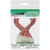 InLine Mainboard Cable ATX 24pin male / female 0.20m