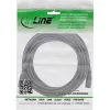 InLine DC extension cable, DC male/female 5.5x2.5mm, AWG 18, black 3m