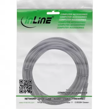 InLine DC extension cable, DC male/female 3.5x1.35mm, AWG 18, black 3m