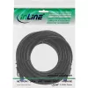 InLine Patch cable, Cat.6A, S/FTP, PUR industrial, black, 15m