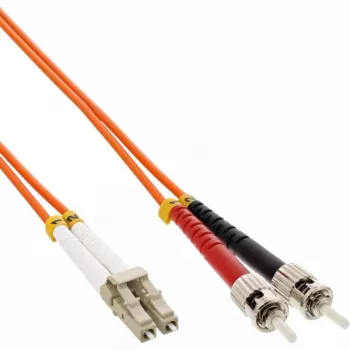 InLine Fiber Optical Duplex Cable LC/ST 50/125µm OM2 2m
