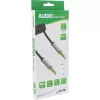 InLine Slim Audio Spiral Cable 3.5mm male / male 4-pin Stereo 0.5m
