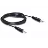 Audio Cable DeLOCK 84001 2.5m 3.5mm Black