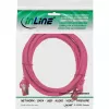 InLine Patch Cable S/FTP PiMF Cat.6 250MHz PVC copper pink 5m