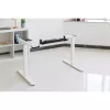Cable guide/shelf for under-table mounting InLine 131×590×74 mm, black