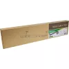 Cable guide/shelf for under-table mounting InLine 131×590×74 mm, black
