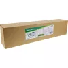 Cable duct for height-adjustable tables InLine 4-chamber, white, length 1.28 m