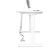 Cable duct InLine for height-adjustable tables, 4 chambers, grey, 68×36×42 mm