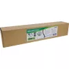InLine Cable duct flexible, vertical for tables, 2 chambers, 0.80m black