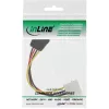 InLine SATA Power Cable 1x 5.25 inch / SATA 0.30m