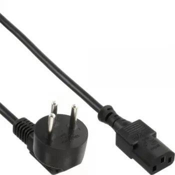 Power Cable InLine 16652H Israel Type H 3pin IEC C13 Male 1.8m