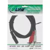 Audio cable 2x RCA male / 3.5mm Stereo female 5m InLine 89940E