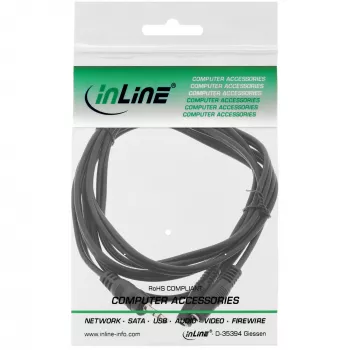 InLine 3.5mm Jack Y-Cable male to 2x 3.5mm jack female Stereo 1m