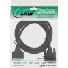 DVI-D Cable Premium 24+1 male to female Dual Link gold plated 3m InLine 17763P