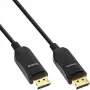 InLine DisplayPort 1.4 AOC Cable, 8K4K, black, 10m, 10 m, DisplayPort, DisplayPort, Male, Male, 7680 x 4320 pixels