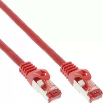 InLine Patch Cable S/FTP PiMF Cat.6 250MHz PVC copper red 1.5m