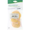 Cable marker rings InLine 5.2–10 mm, digits 0–9, 1000 pcs, yellow