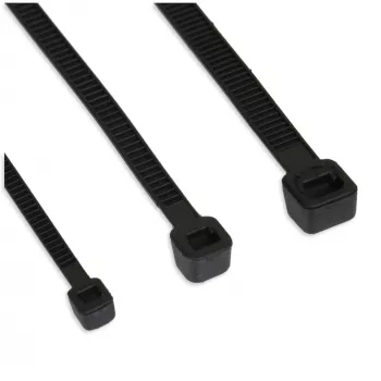 Cable ties InLine 60 mm × 2.5 mm black, tensile strength 78.5 N, pack of 100