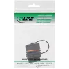 InLine patch cable connector Cat.6A, waterproof IP68, f. industrial application