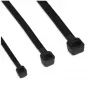 Cable ties InLine 250 mm × 4.8 mm, black, tensile strength 215.7 N, 100 pcs
