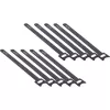 InLine Cable tie Straps hook-and-loop fastener 180x12mm 10 pcs. black