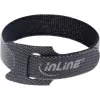 InLine Cable tie Straps hook-and-loop fastener 180x12mm 10 pcs. black